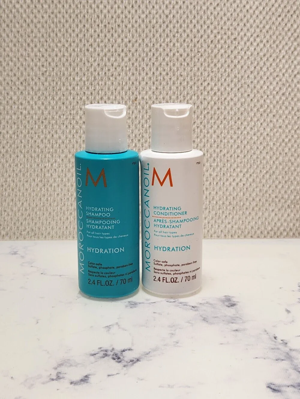 Moroccanoil Shampoo & Conditioner Travel Size  2.4 oz